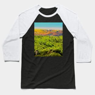 Green Field Baseball T-Shirt